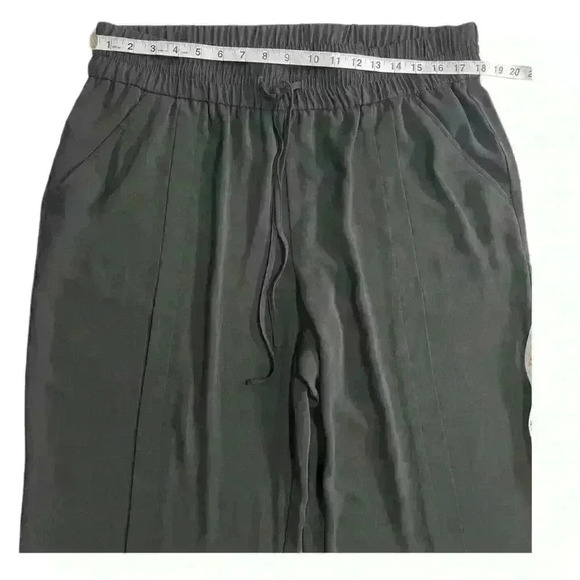 Andeawy Black Tie in Front Casual Pants Size XXL Open in Front - Picture 4 of 9